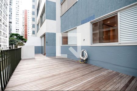 Varanda da Sala de apartamento à venda com 2 quartos, 120m² em Jardim Paulista, São Paulo