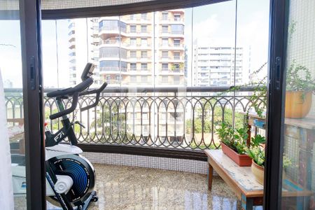Sala - Varanda de apartamento à venda com 3 quartos, 95m² em Campo Belo, São Paulo
