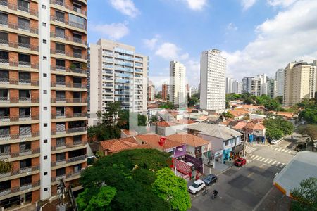 Sala - Vista de apartamento à venda com 3 quartos, 95m² em Campo Belo, São Paulo