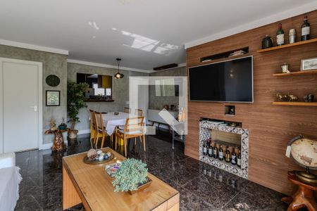 Sala de apartamento para alugar com 3 quartos, 130m² em Real Parque, São Paulo