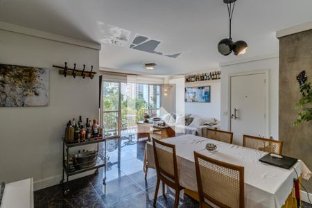 Sala de jantar de apartamento para alugar com 3 quartos, 130m² em Real Parque, São Paulo