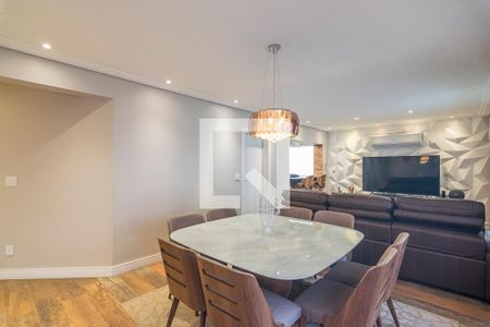 Sala de Jantar de apartamento à venda com 3 quartos, 205m² em Vila Gilda, Santo André