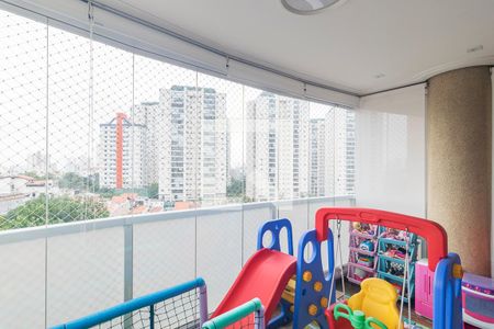 Apartamento à venda com 205m², 3 quartos e 4 vagasVaranda da Sala de Estar