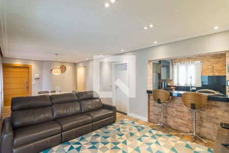 Sala  de apartamento à venda com 3 quartos, 205m² em Vila Gilda, Santo André