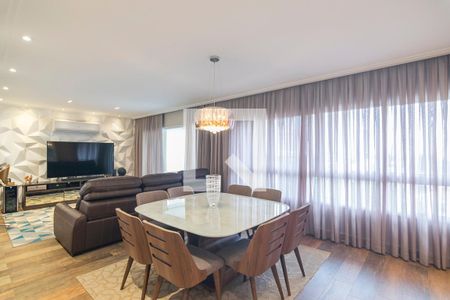 Sala de Jantar de apartamento à venda com 3 quartos, 205m² em Vila Gilda, Santo André