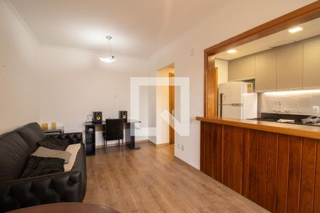 Sala de apartamento à venda com 1 quarto, 52m² em Independência, Porto Alegre