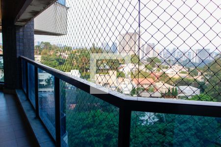 Varanda gourmet de apartamento à venda com 4 quartos, 428m² em Jardim Vitoria Regia (zona Oeste), São Paulo