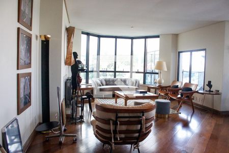 Sala de apartamento à venda com 4 quartos, 428m² em Jardim Vitoria Regia (zona Oeste), São Paulo