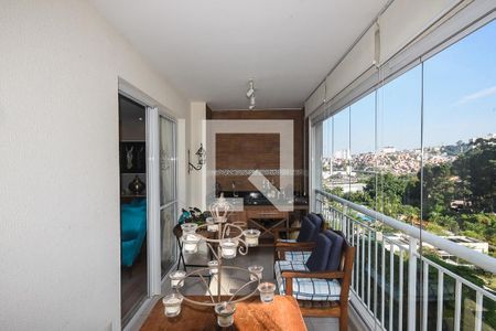 Varanda de apartamento à venda com 3 quartos, 123m² em Chacara Nossa Senhora do Bom Conselho, São Paulo