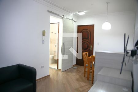 Sala de apartamento à venda com 1 quarto, 50m² em Rudge Ramos, São Bernardo do Campo