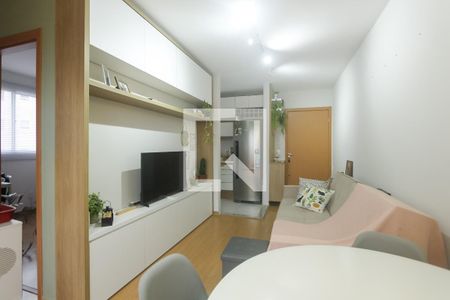 Sala de apartamento para alugar com 2 quartos, 48m² em Parque Santa Fé, Porto Alegre
