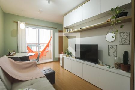 Sala de apartamento para alugar com 2 quartos, 48m² em Parque Santa Fé, Porto Alegre