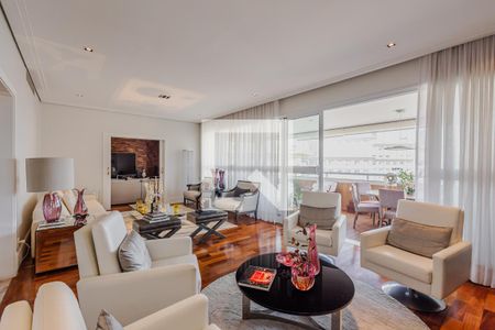 Sala de apartamento à venda com 4 quartos, 317m² em Pinheiros, São Paulo