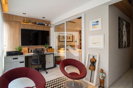 Sala de apartamento à venda com 1 quarto, 50m² em Consolação, São Paulo