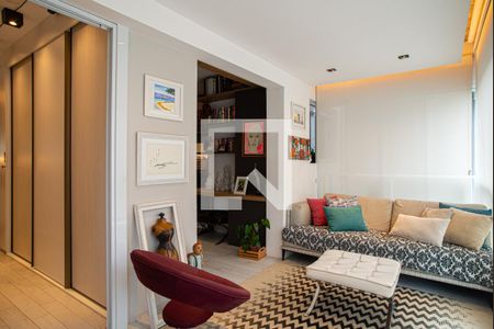 Sala de apartamento à venda com 1 quarto, 50m² em Consolação, São Paulo