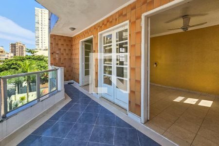 Varanda de apartamento para alugar com 3 quartos, 150m² em Enseada, Guarujá