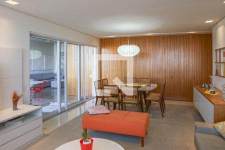 Sala de apartamento para alugar com 3 quartos, 199m² em Vila Ipojuca, São Paulo