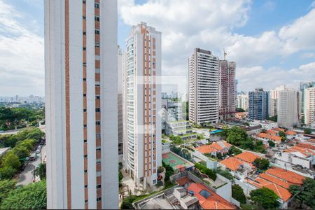 Vista da Sala de apartamento para alugar com 2 quartos, 92m² em Pinheiros, São Paulo