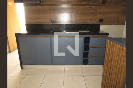 Sala/Cozinha Americana - Gabinete de casa para alugar com 1 quarto, 48m² em Casa Verde Alta, São Paulo