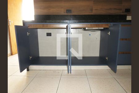 Sala/Cozinha Americana - Gabinete de casa para alugar com 1 quarto, 48m² em Casa Verde Alta, São Paulo