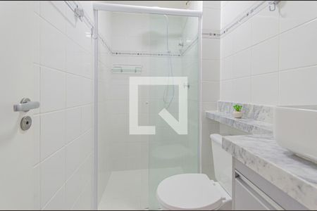 Banheiro de apartamento para alugar com 1 quarto, 35m² em Cambuci, São Paulo