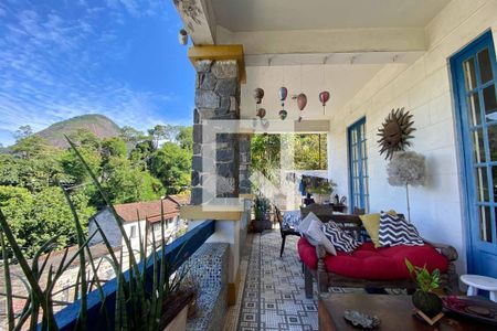 Varanda - Sala de casa à venda com 7 quartos, 350m² em Laranjeiras, Rio de Janeiro
