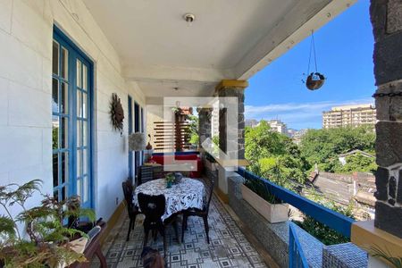Varanda - Sala de casa à venda com 7 quartos, 350m² em Laranjeiras, Rio de Janeiro