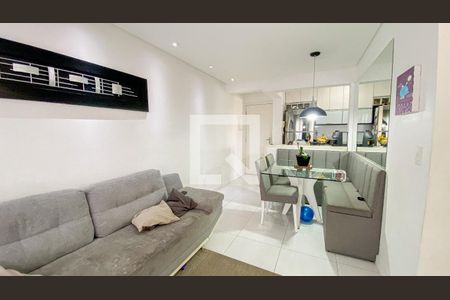 Sala - Sala de Jantar de apartamento à venda com 2 quartos, 52m² em Vila Principe de Gales, Santo André