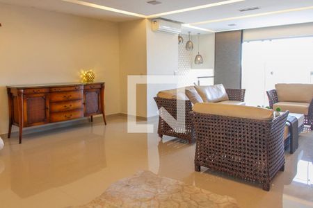 Sala do terraço de apartamento para alugar com 5 quartos, 356m² em Barra da Tijuca, Rio de Janeiro