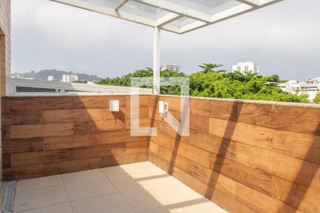 Varanda do terraço de apartamento para alugar com 5 quartos, 356m² em Barra da Tijuca, Rio de Janeiro