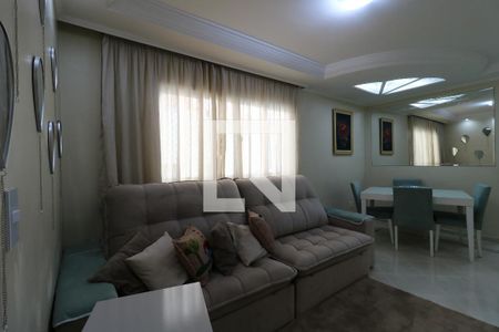 Sala de apartamento à venda com 3 quartos, 83m² em Campestre, Santo André