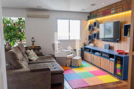 Sala de apartamento para alugar com 3 quartos, 136m² em Jardim Boa Vista (zona Oeste), São Paulo