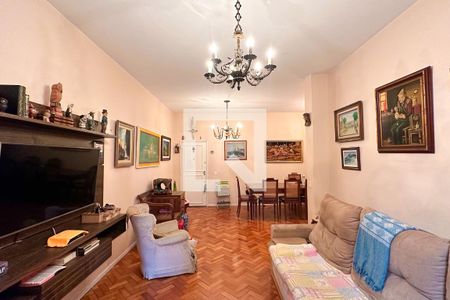 Sala de apartamento à venda com 3 quartos, 127m² em Copacabana, Rio de Janeiro