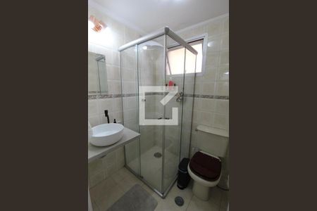 Banheiro de apartamento para alugar com 1 quarto, 39m² em Indianópolis, São Paulo