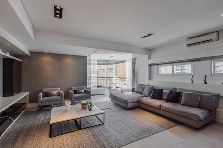 Sala de apartamento para alugar com 1 quarto, 99m² em Cerqueira César, São Paulo