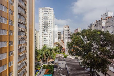 Vista de apartamento para alugar com 1 quarto, 99m² em Cerqueira César, São Paulo