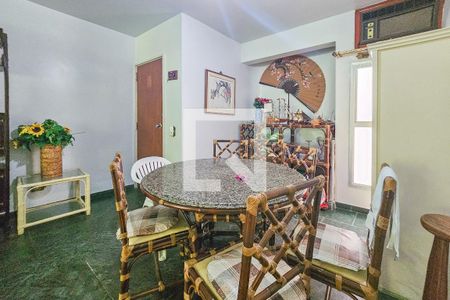 Sala de apartamento para alugar com 4 quartos, 120m² em Jardim Vitória, Guarujá