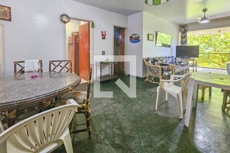 Sala de apartamento para alugar com 4 quartos, 120m² em Jardim Vitória, Guarujá