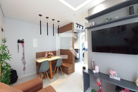 Sala de apartamento à venda com 2 quartos, 48m² em Jardim Samambaia, Campinas