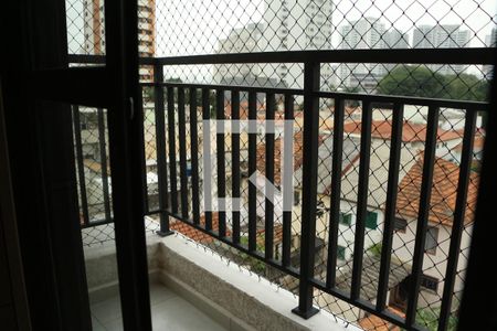 Apartamento para alugar com 36m², 1 quarto e sem vagaVaranda do quarto 
