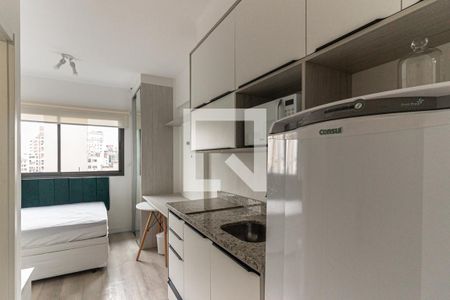 Studio para alugar com 16m², 1 quarto e sem vagaCozinha