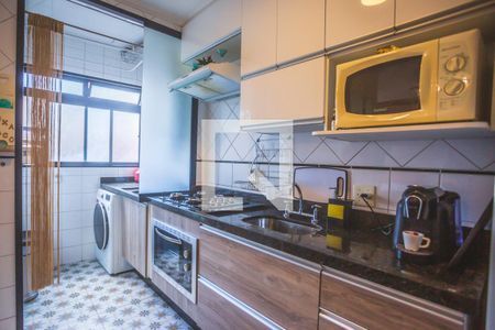 Cozinha de kitnet/studio para alugar com 1 quarto, 28m² em Vila Monte Alegre, São Paulo