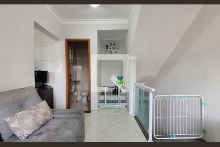 Sala de casa à venda com 2 quartos, 82m² em Jardim das Maravilhas, Santo André