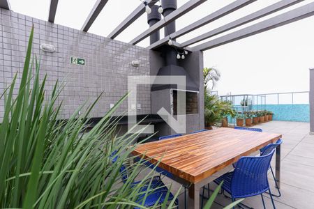 Área comum - Churrasqueira de apartamento para alugar com 1 quarto, 25m² em Centro Histórico, Porto Alegre