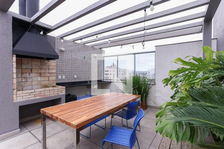 Área comum - Churrasqueira de apartamento para alugar com 1 quarto, 25m² em Centro Histórico, Porto Alegre