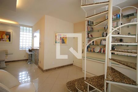 Sala de apartamento à venda com 2 quartos, 172m² em São Lucas, Belo Horizonte