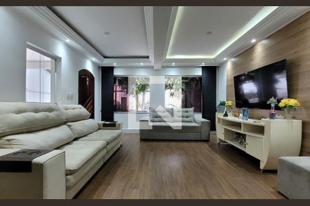 Sala de casa à venda com 3 quartos, 208m² em Vila Alto de Santo André, Santo André