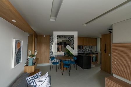 Sala de Estar/jantar  de apartamento para alugar com 3 quartos, 69m² em Vila Nova, Campinas