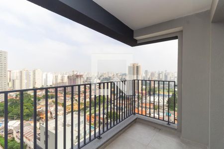 Varanda  de apartamento à venda com 2 quartos, 52m² em Vila Firmiano Pinto, São Paulo