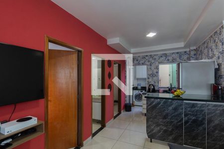 Sala e Cozinha Integrada de apartamento à venda com 2 quartos, 47m² em Itaquera, São Paulo